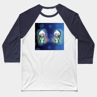 dark elf twins with num-chuks Baseball T-Shirt